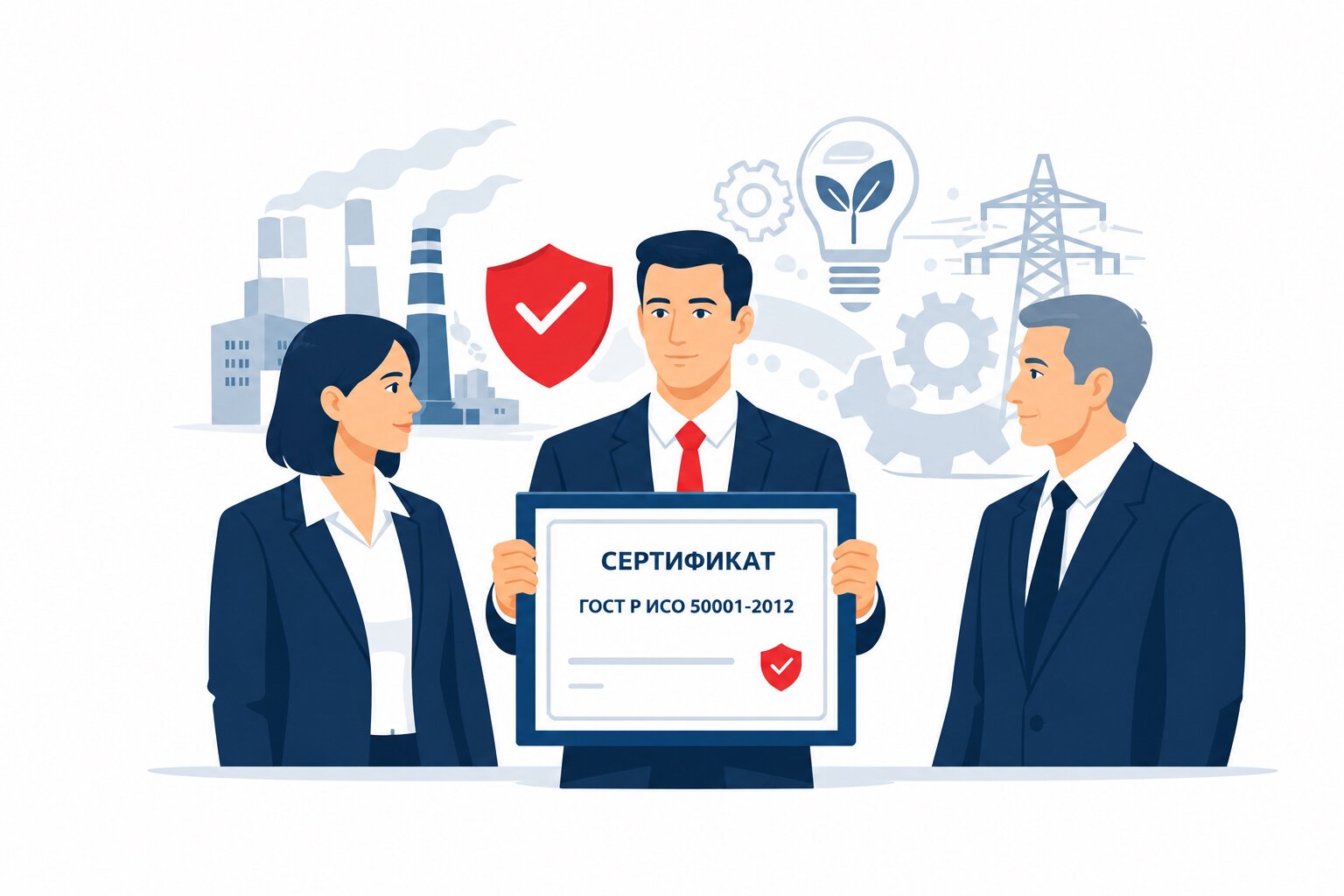 Оформление сертификата ГОСТ Р ИСО 50001-2012 в Тюмени и по всей Тюменской области