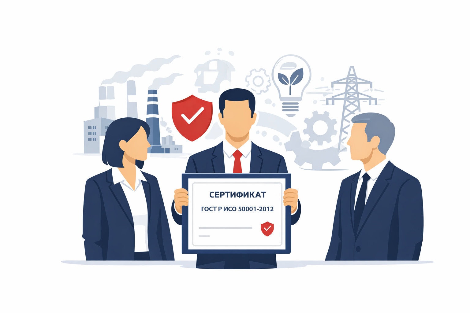 Оформление сертификата ГОСТ Р ИСО 50001-2012 в Тюмени и по всей Тюменской области