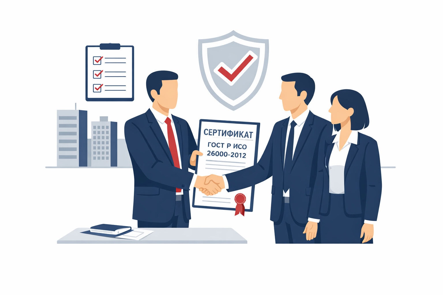 Порядок оформления сертификата ГОСТ Р ИСО 26000-2012 в Тюмени