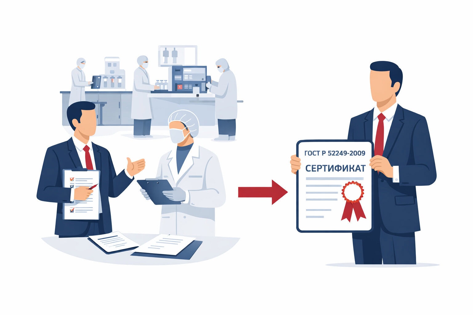 Процедура сертификации ГОСТ Р 52249-2009 в Тюмени