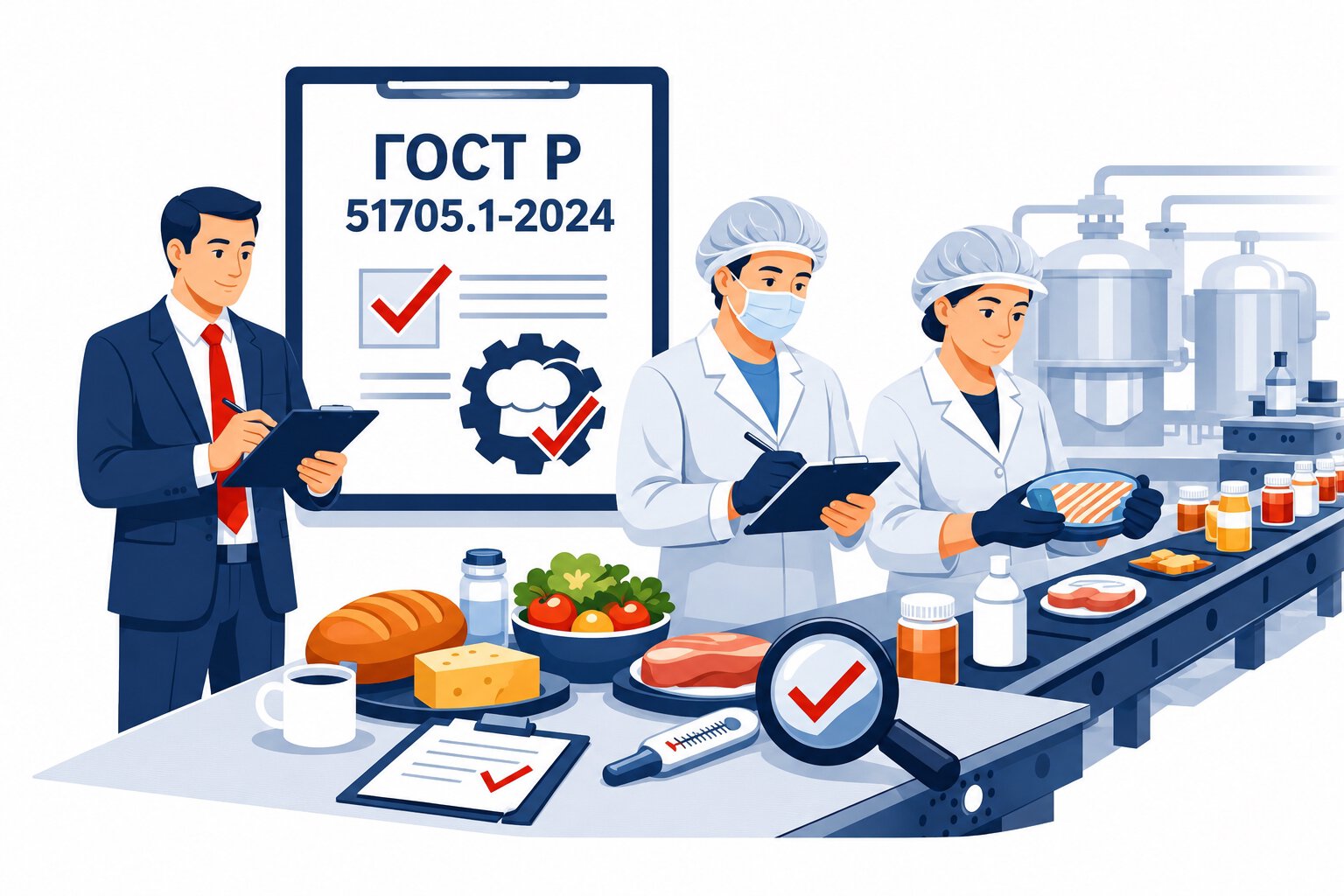 Оформление ГОСТ Р 51705.1 2024 ХАССП в Тюмени