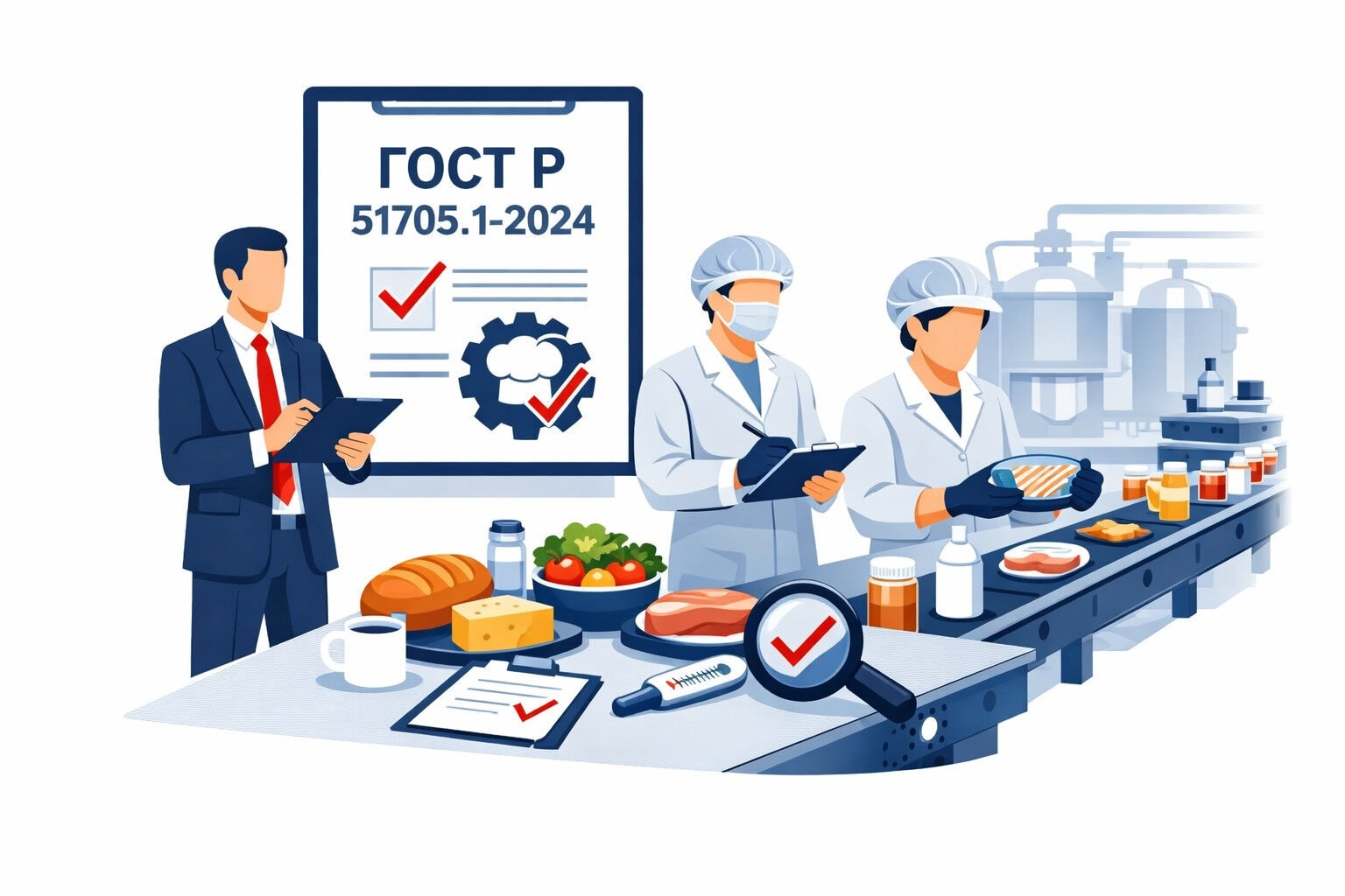 Оформление ГОСТ Р 51705.1 2024 ХАССП в Тюмени